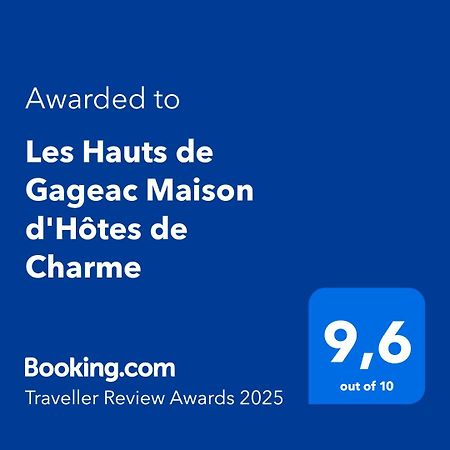 Les Hauts De Gageac Maison D'Hotes De Charme La Roque-Gageac Exteriör bild